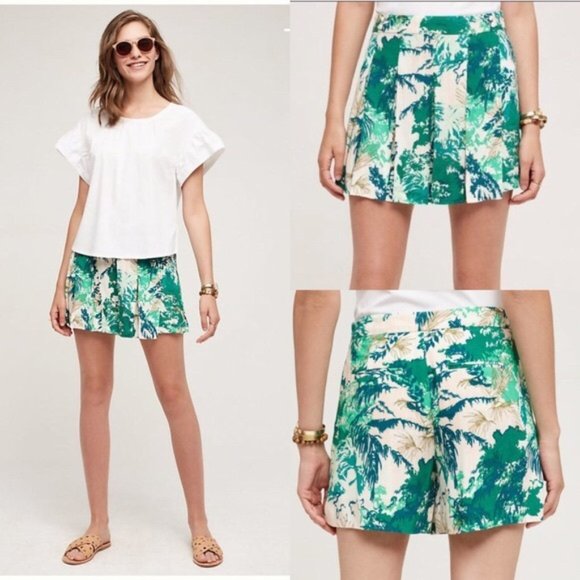 Anthropologie Pants - Anthro Elevenses Kadu Pleated Skort